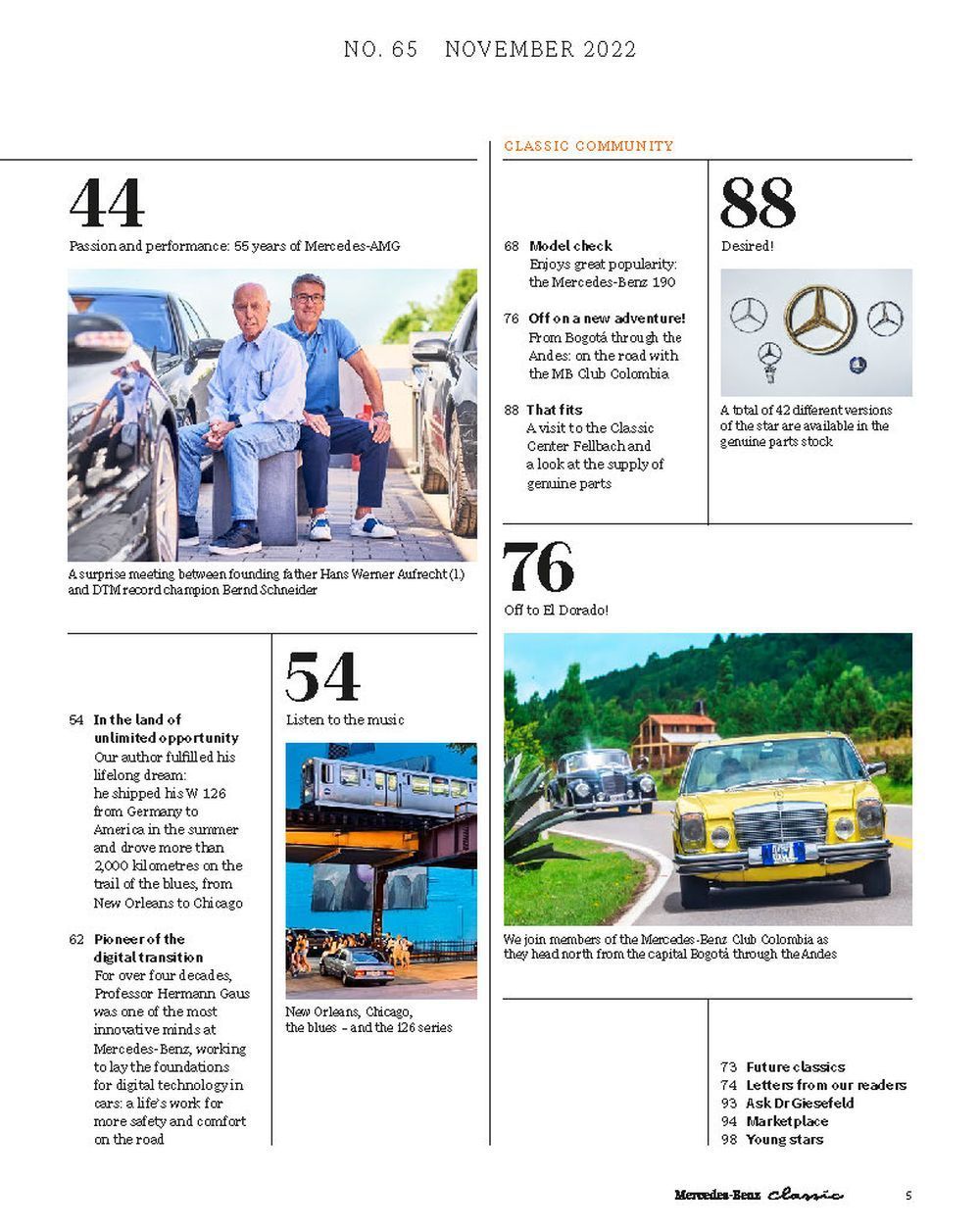 Classic Magazin Deutschland 2022-02 Mercedes Benz Simplex 40 PS W 194