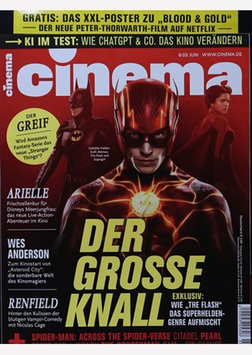 Cinema Magazin Deutschland 2023-06 Wes Anderson + Poster