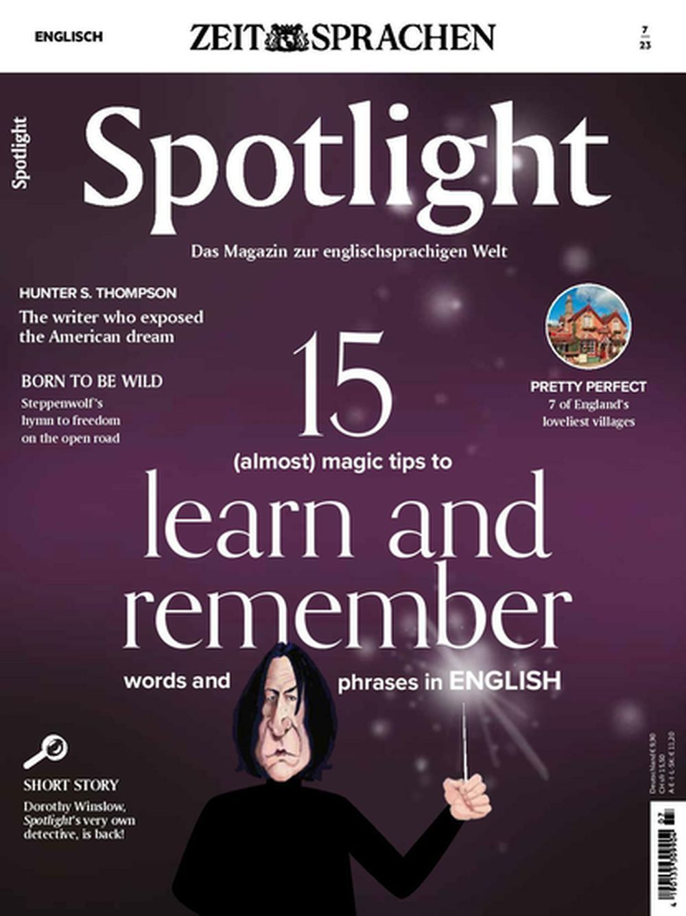 Spotlight Magazin Deutschland 2023-07 Alan Rickman