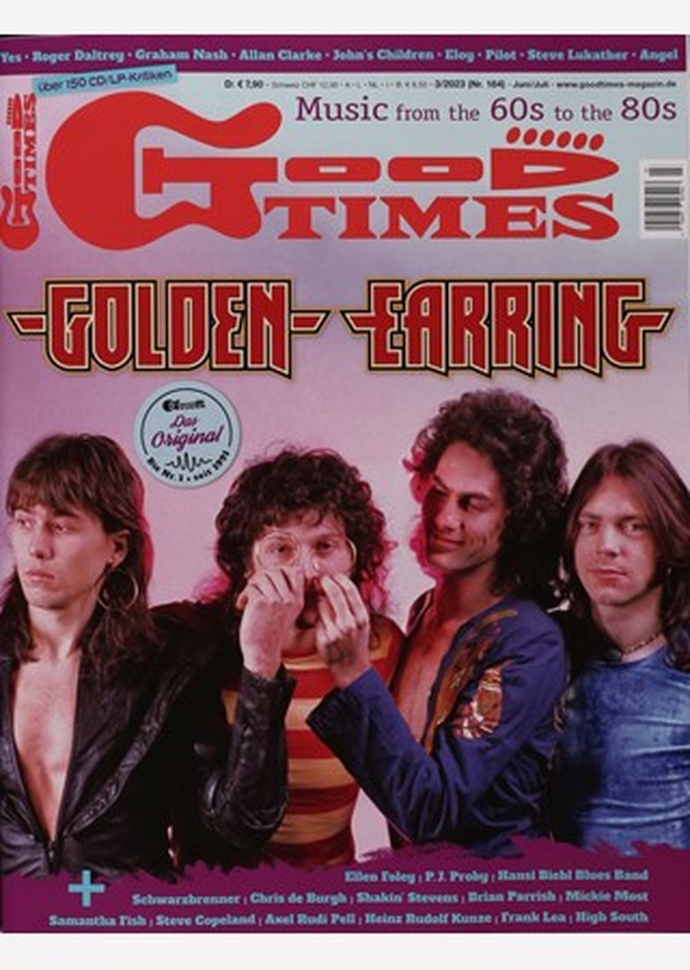Good Times Magazin Deutschland 2023-03 Golden Earring Roger Daltrey
