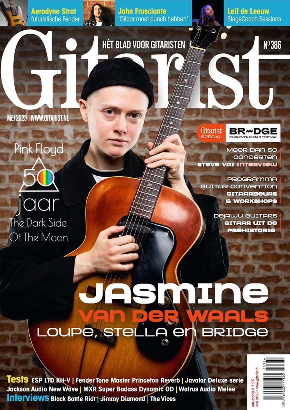 Gitarist Magazin Niederlande 2023 #386 Jasmine Van Der Waals Pink Floyd