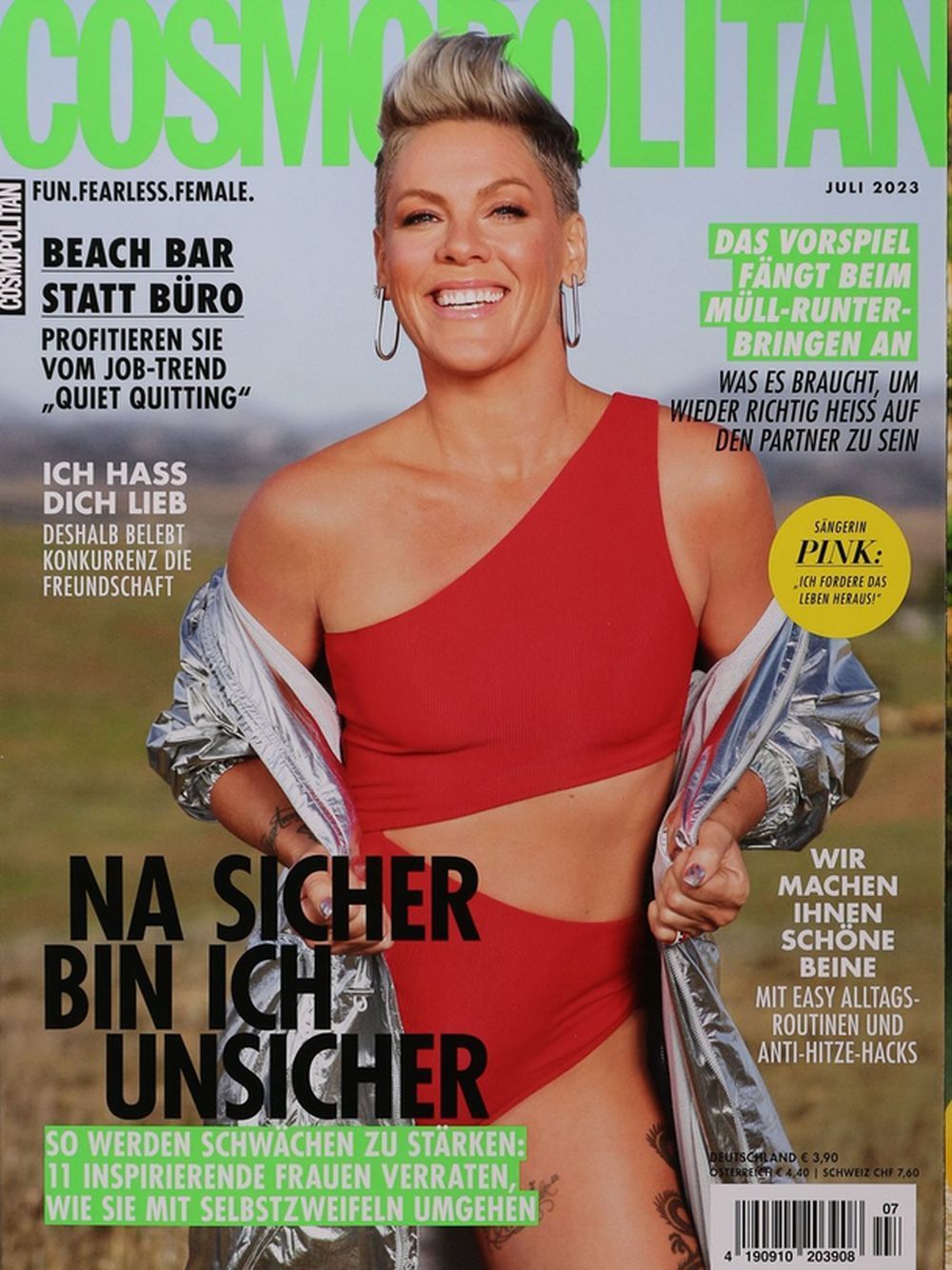 Cosmopolitan Magazin Deutschland 2023-07 Pink