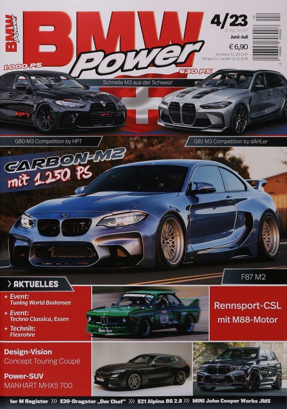BMW Power Magazin Deutschland 2023-04 Carbon Manhart