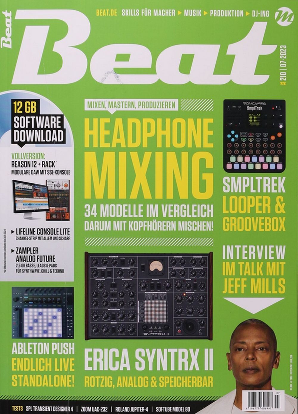 Beat Magazin Deutschland 2023-07 Jeff Mills
