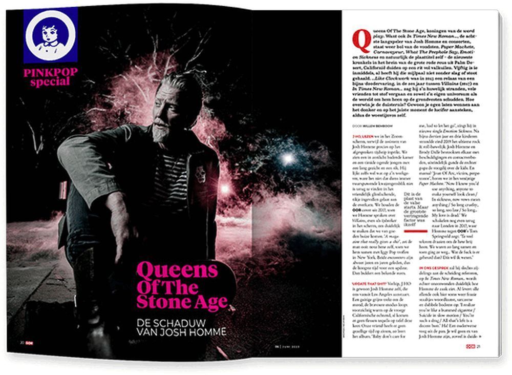 OOR Magazin Niederlande 2023-06 Queens Of The Stone Age Noel Gallagher Christine