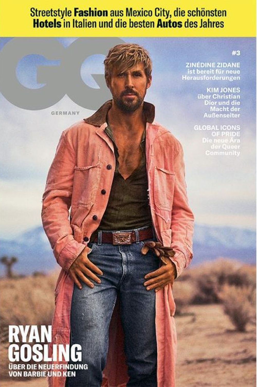 GQ Magazin Deutschland 2023-03 Ryan Gosling
