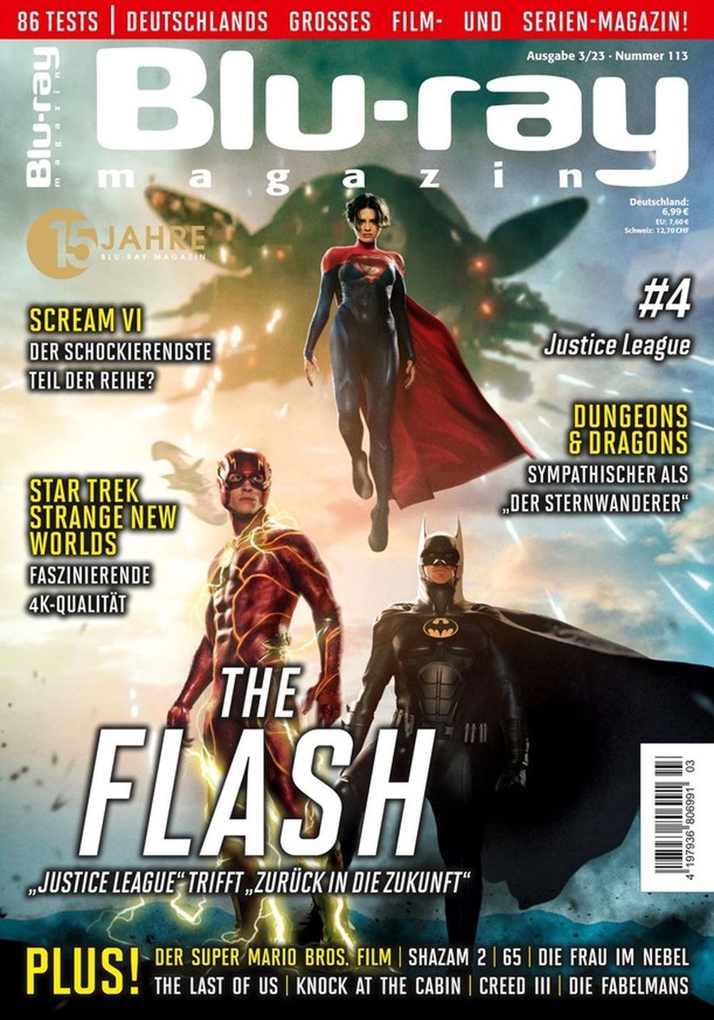Blu Ray Magazin Deutschland 2023-03 The Flash Justice League