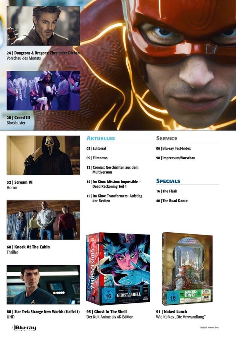 Blu Ray Magazin Deutschland 2023-03 The Flash Justice League