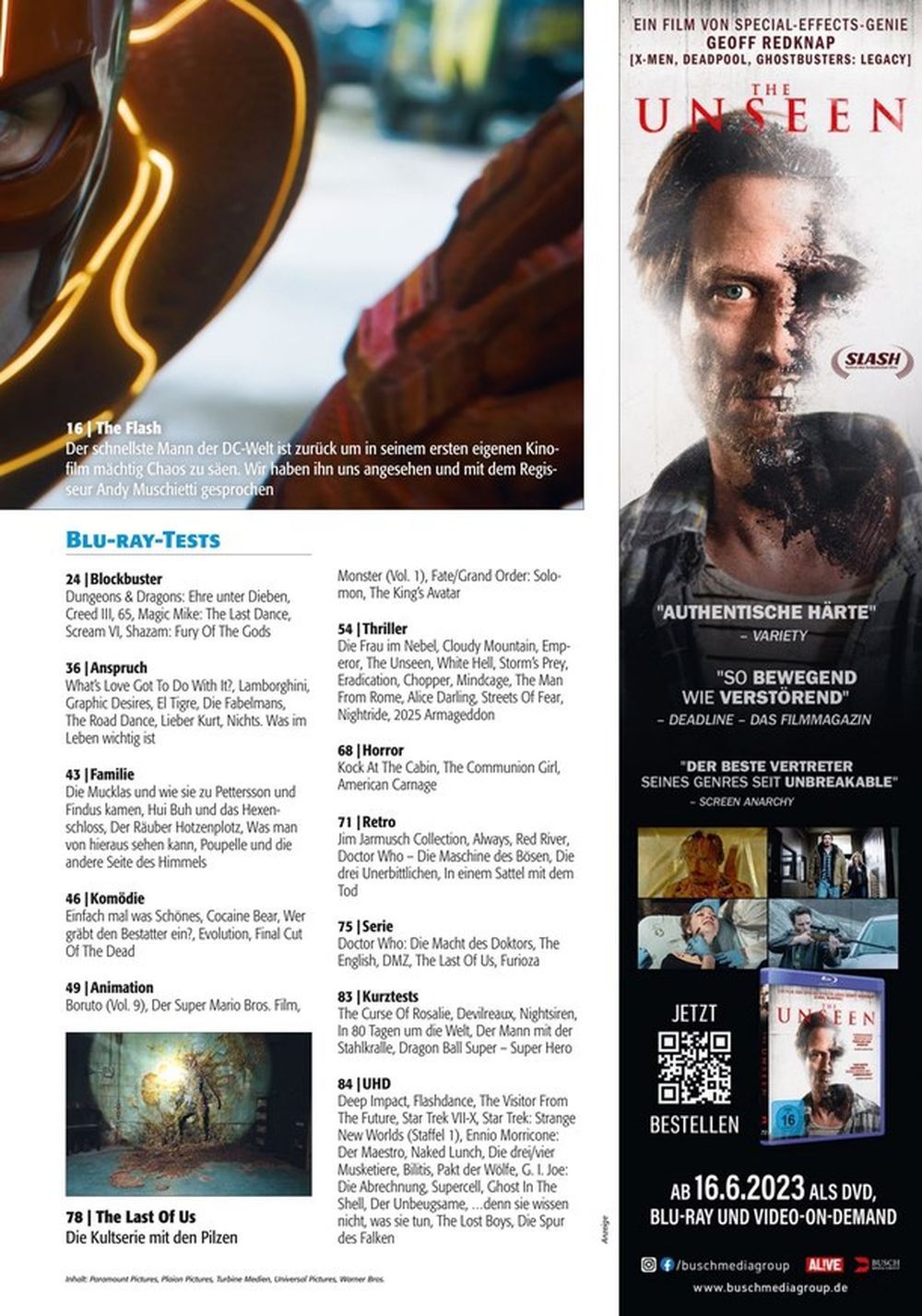 Blu Ray Magazin Deutschland 2023-03 The Flash Justice League