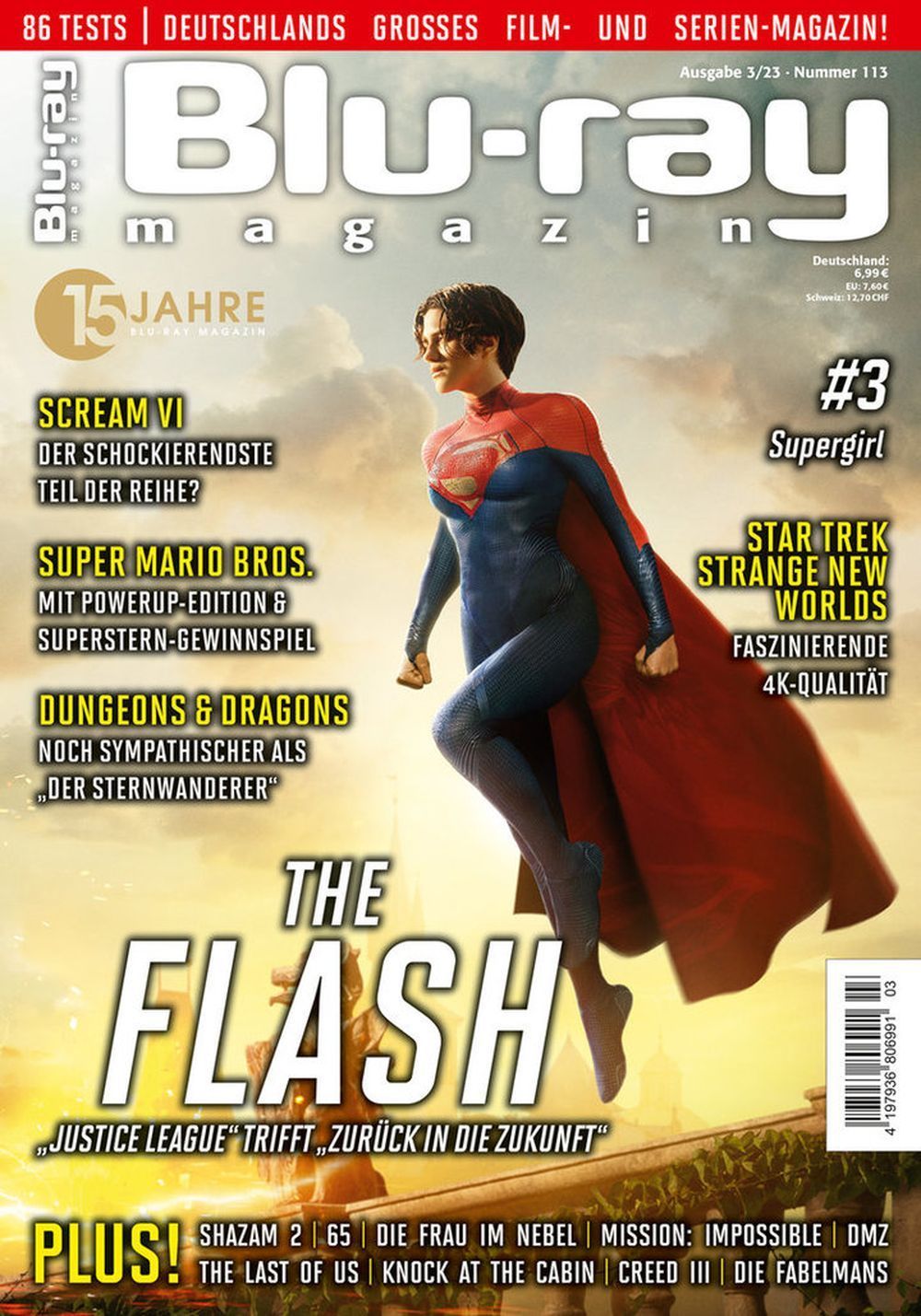 Blu Ray Magazin Deutschland 2023-03 The Flash Supergirl