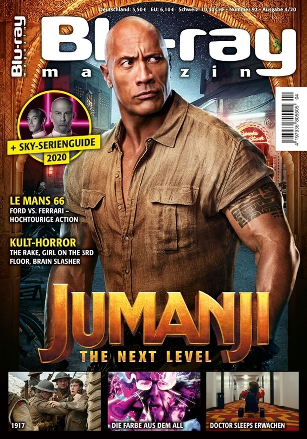 Blu Ray Magazin Deutschland 2020-04 Dwayne Johnson
