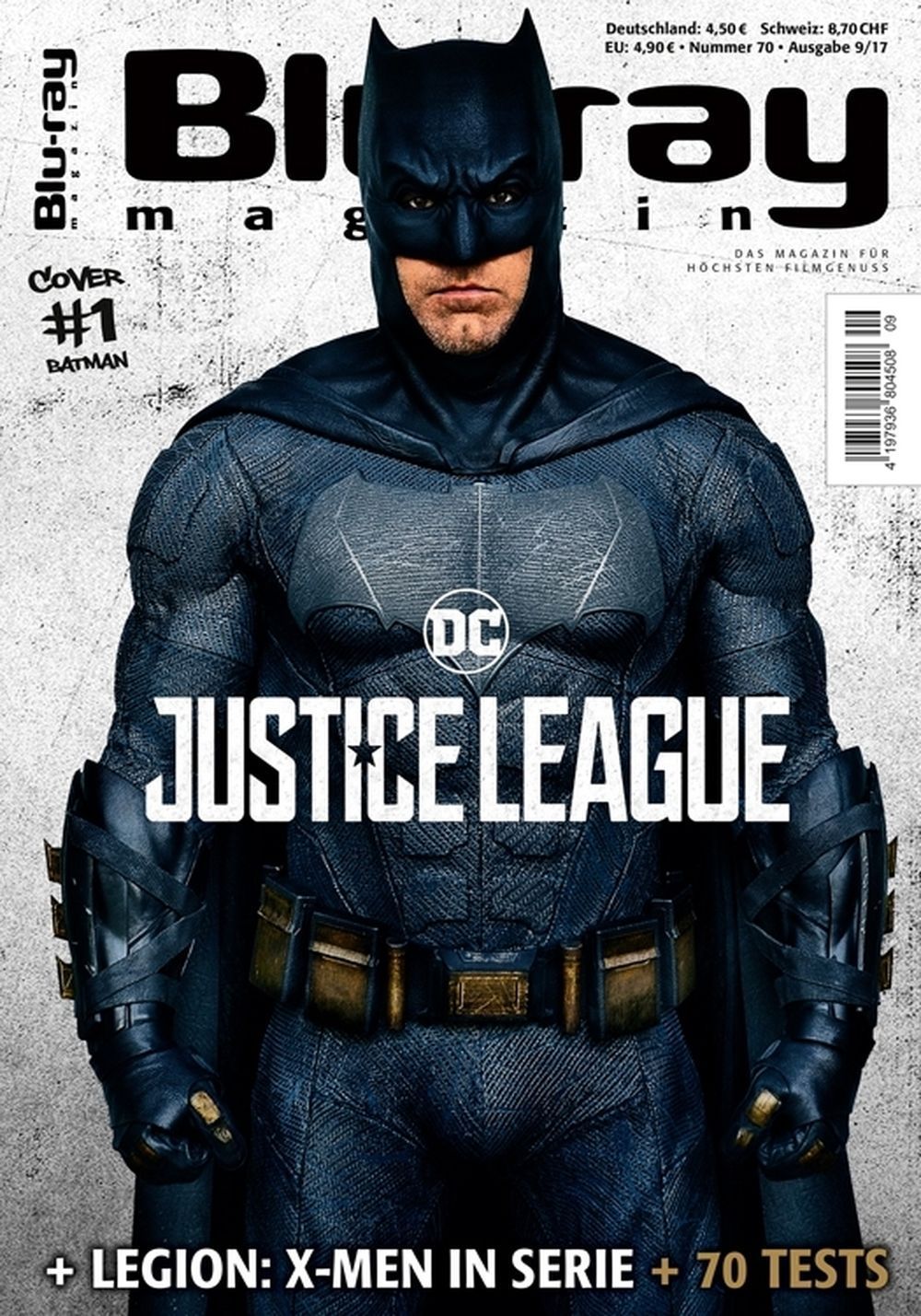 Blu Ray Magazin Deutschland 2017-09 Justice League Batman