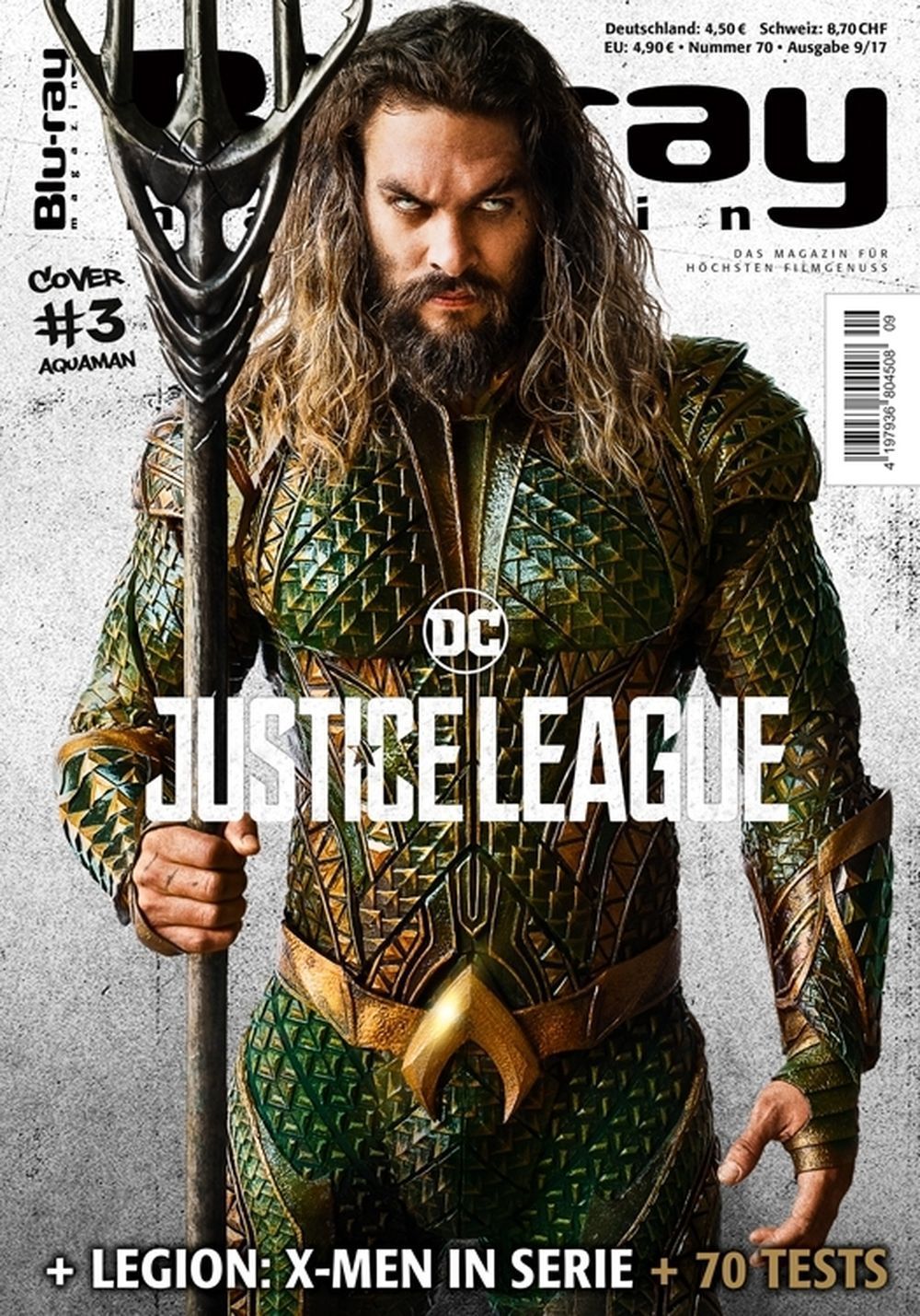 Blu Ray Magazin Deutschland 2017-09 Justice League Aquaman
