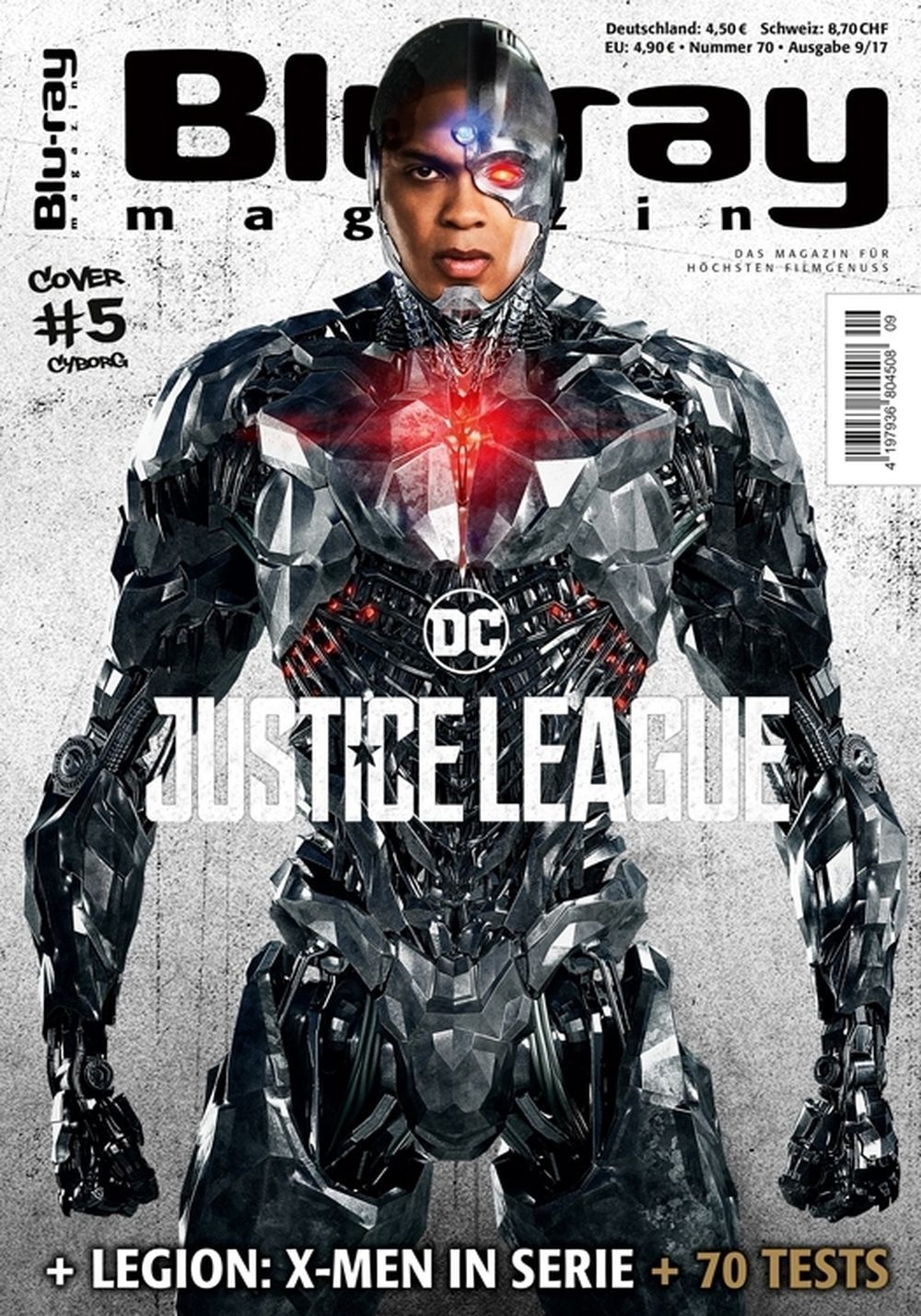 Blu Ray Magazin Deutschland 2017-09 Justice League Cyborg