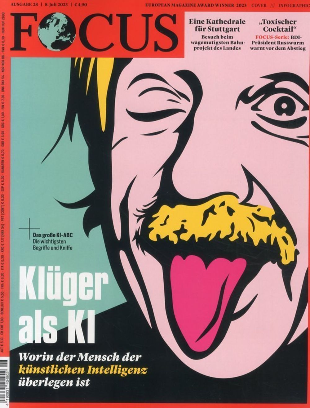 Focus Magazin Deutschland 2023-28 Albert Einstein Andy Warhol
