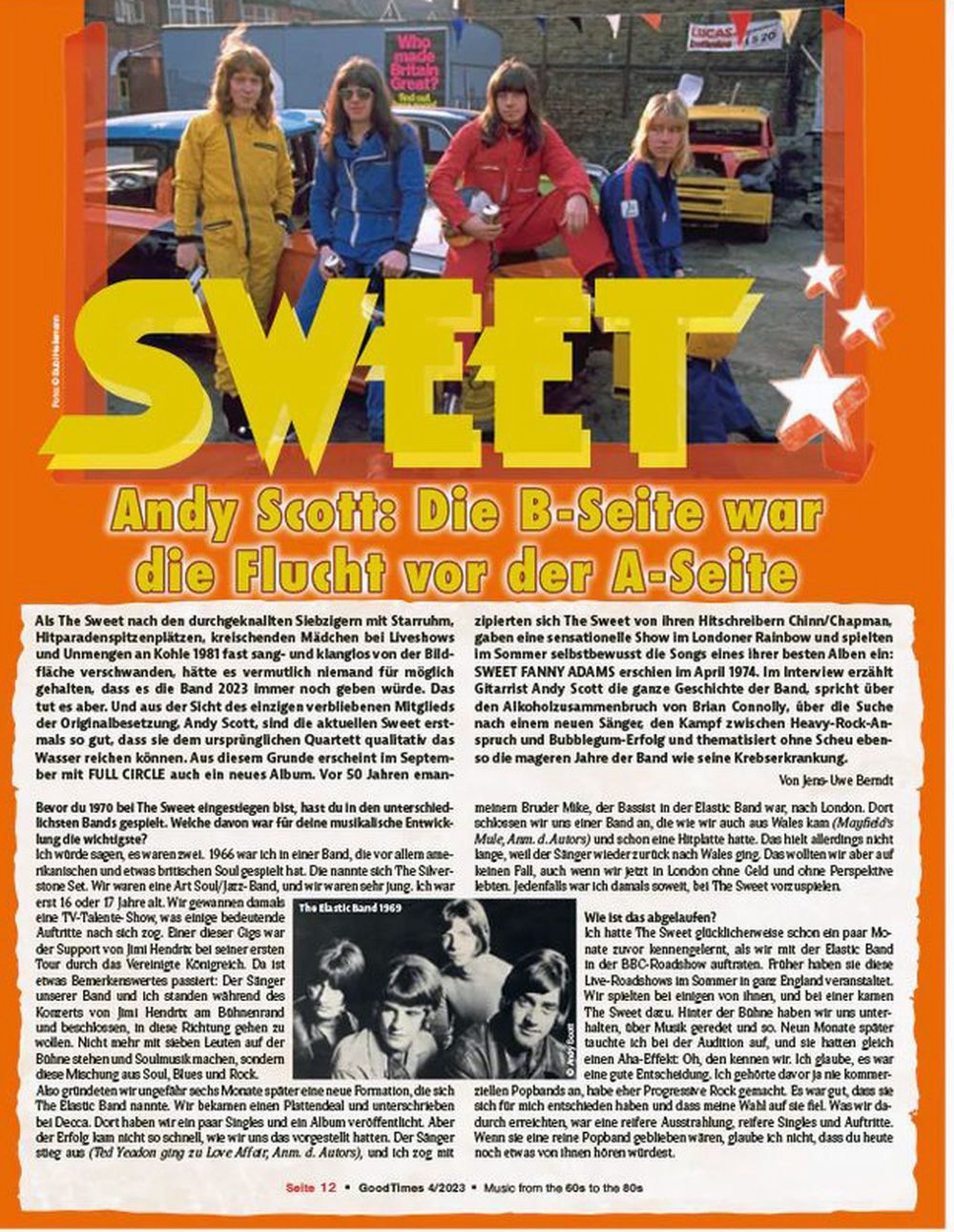 Good Times Magazin Deutschland 2023-04 Jackie Chambers Alice Cooper Stray Cats