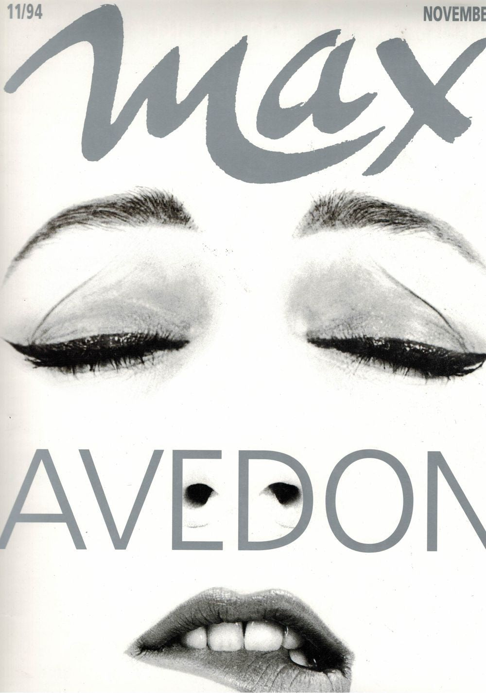 Max Magazin Deutschland 1994-11 Richard Avedon Dennis Hopper Danielle Brisebois