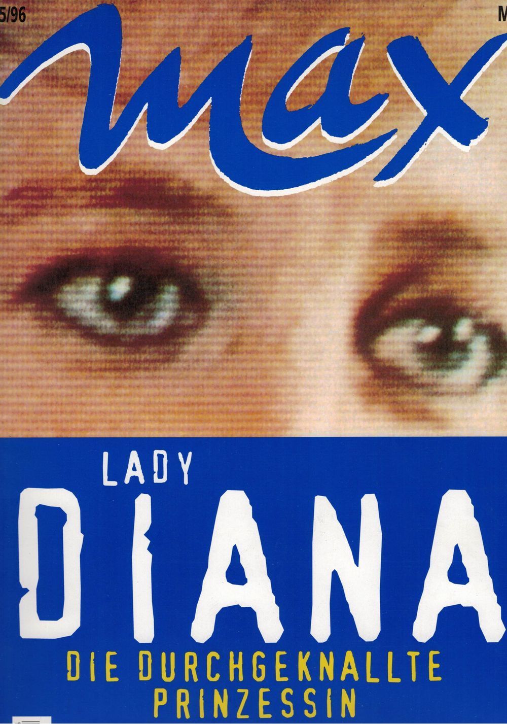 Max Magazin Deutschland 1996-05 Diana Ralph Fiennes Skunk Anansie Amanda De Cadenet