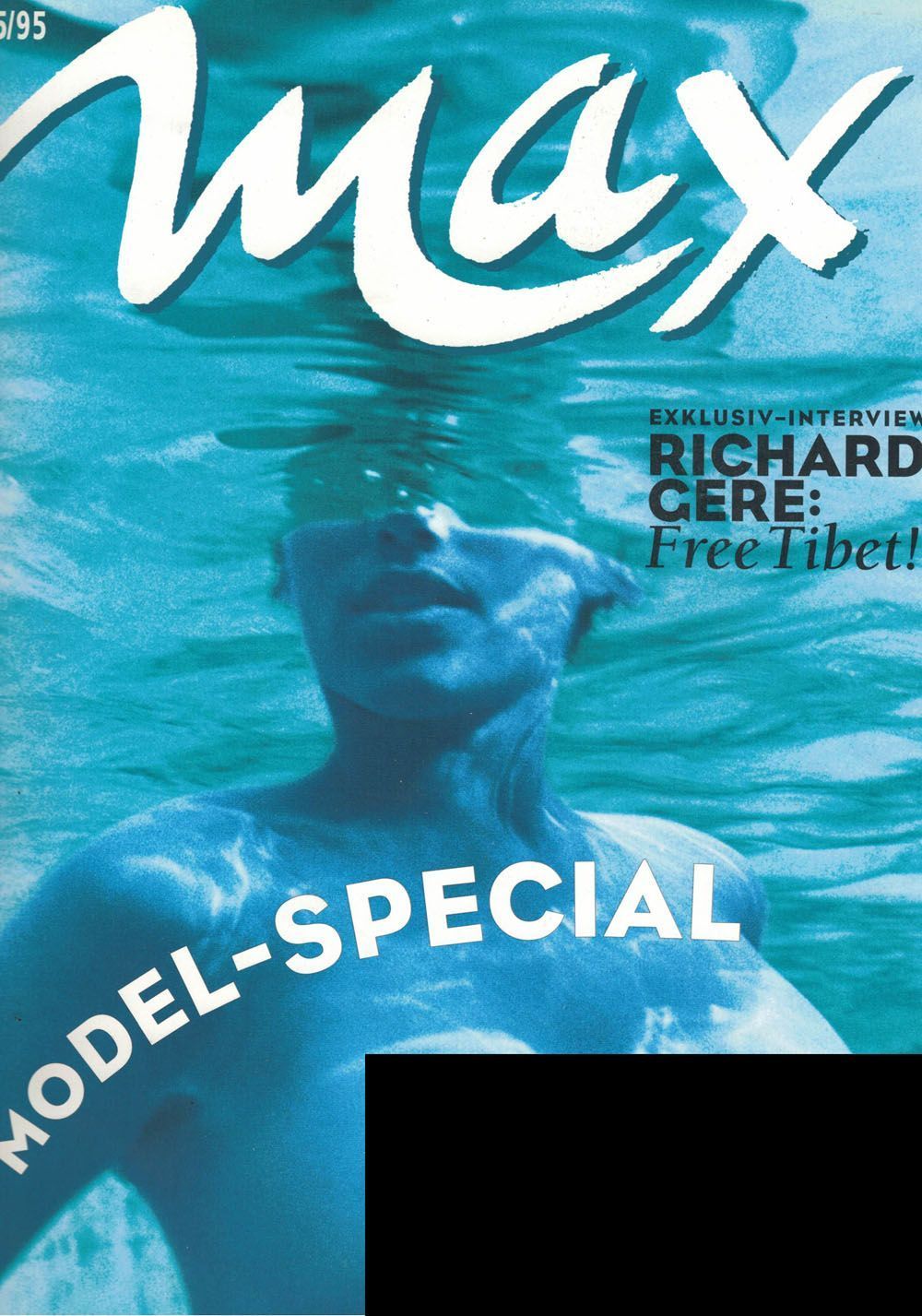 Max Magazin Deutschland 1995-05 Richard Gere Sigourney Weaver Stephen Dorff