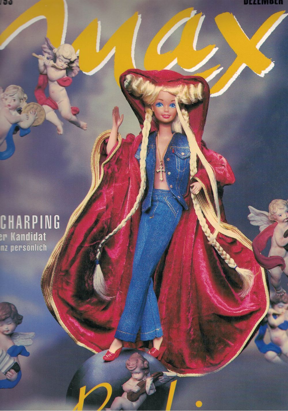 Max Magazin Deutschland 1993-12 Barbie Jil Sander Jessica Stockmann