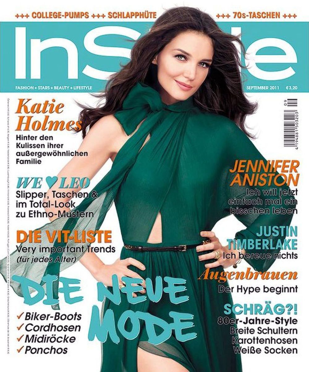 InStyle Magazin Deutschland 2011-09 Katie Holmes