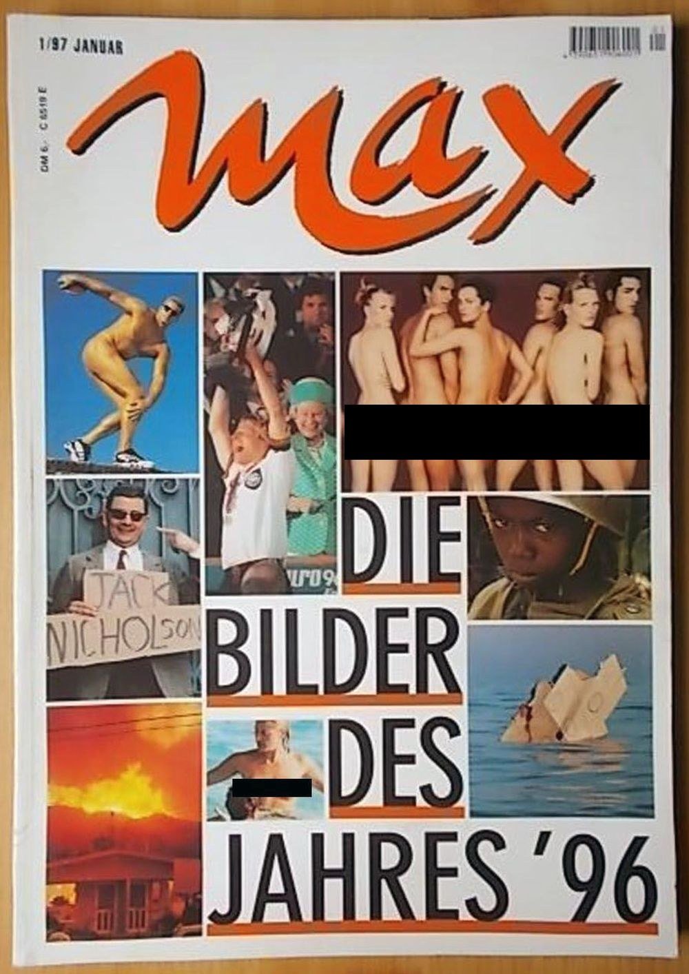 Max Magazin Deutschland 1997-01 Mister Bean