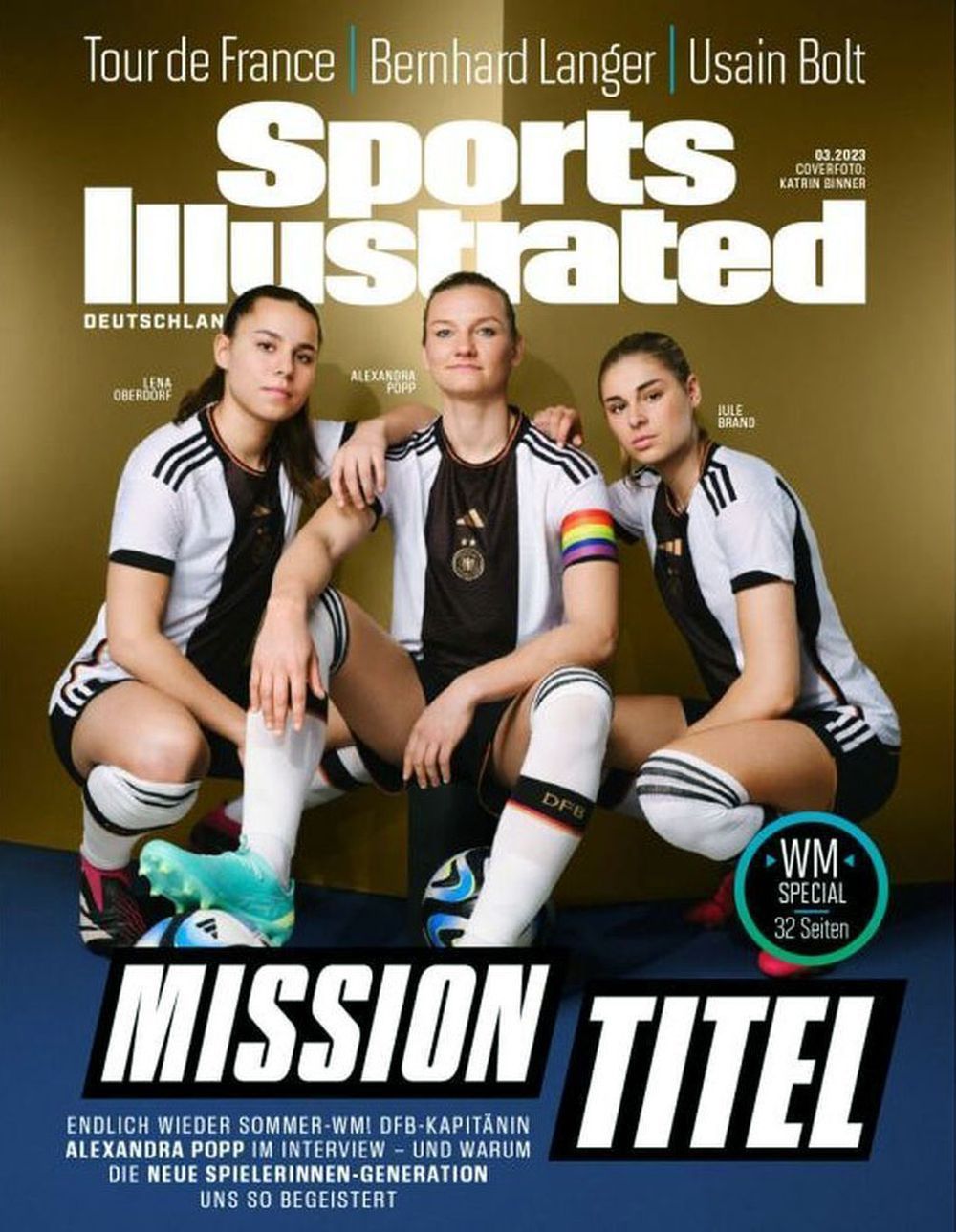 Sports Illustrated Magazin Deutschland 2023-03 Alexandra Popp Jule Brand Lena Oberdorf
