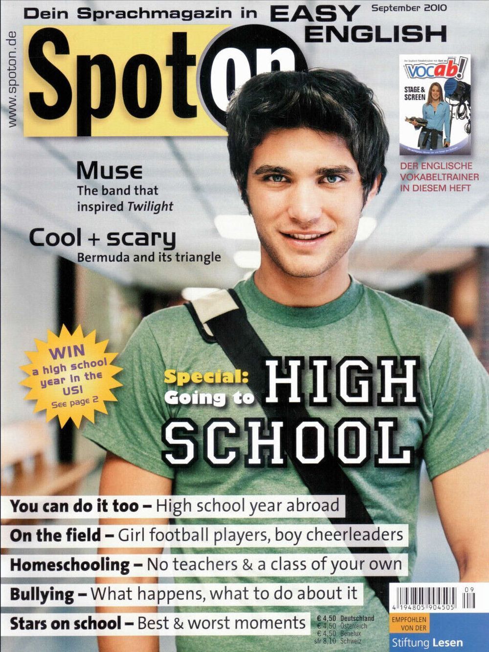 Spot On Magazin Deutschland 2010-09 Muse Lena Meyer-Landrut
