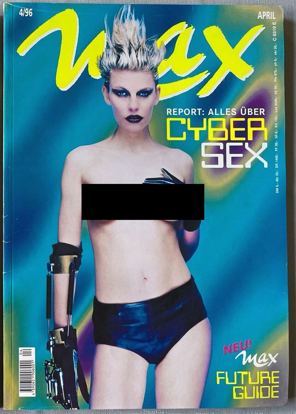 Max Magazin Deutschland 1996-04 Paula Thomas Cassandra Wilson Spencer Tunick