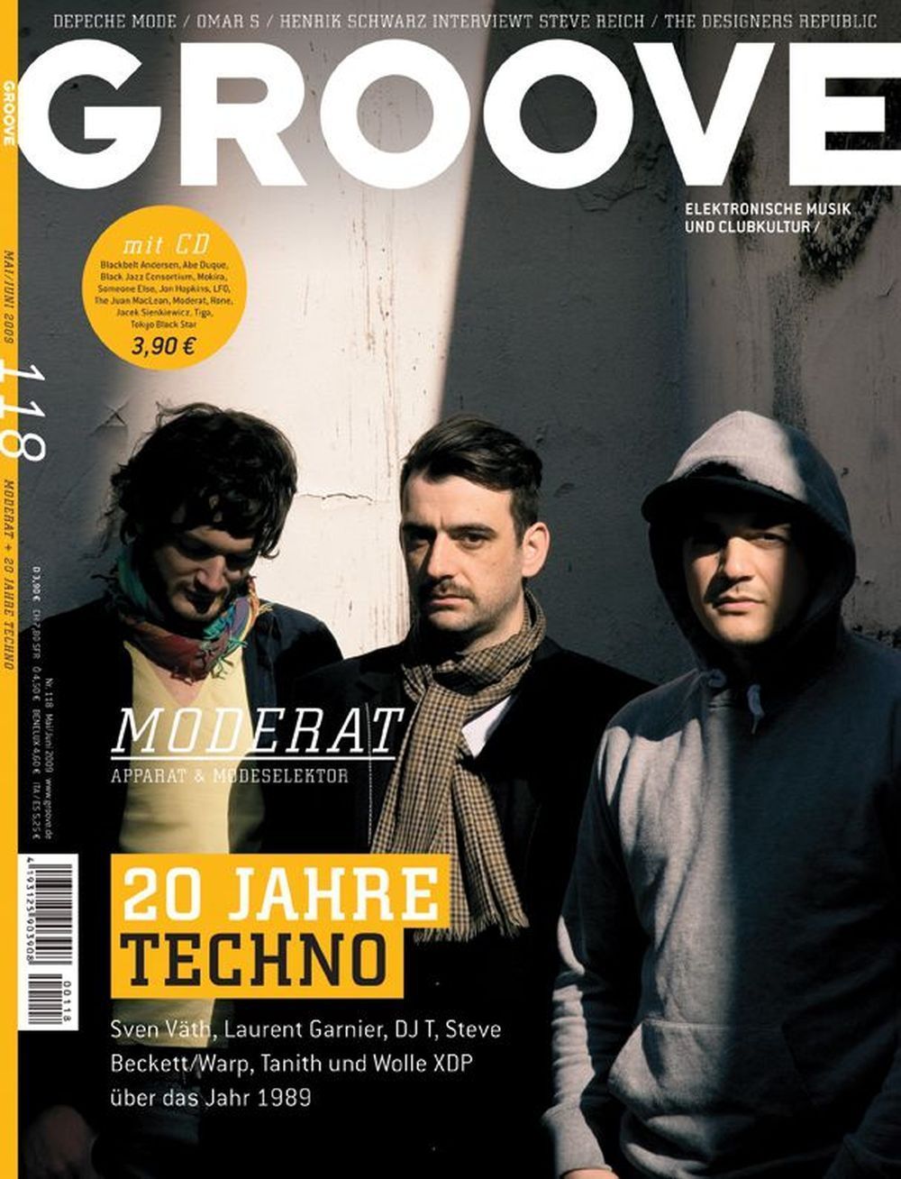 Groove Magazin Deutschland 2009 #118 Moderat Sven Väth Laurent Garnier DJ T