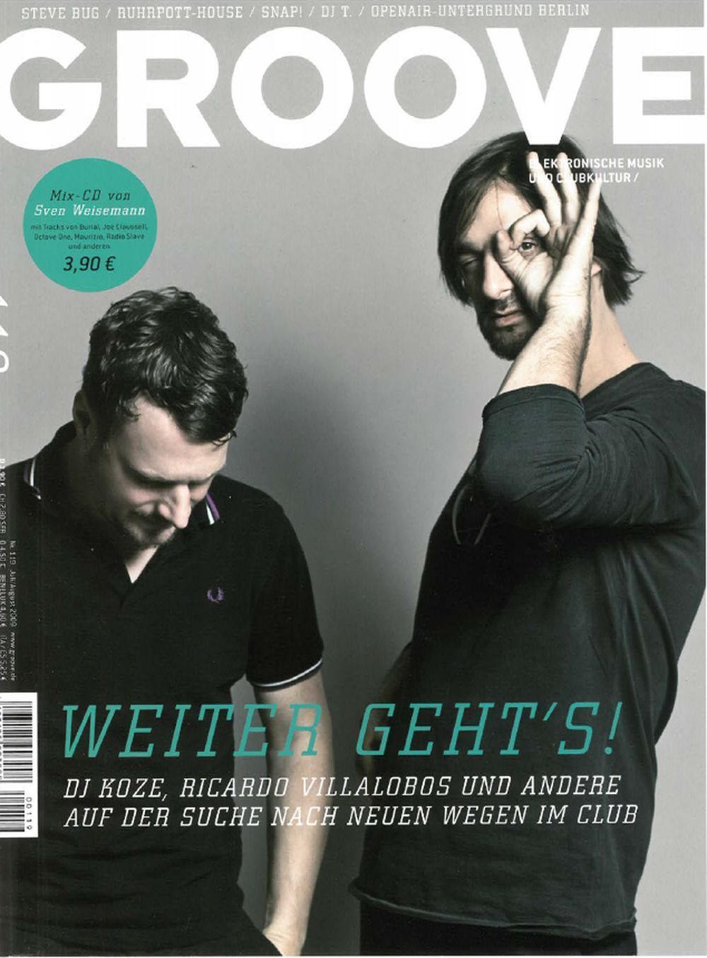 Groove Magazin Deutschland 2009 #119 DJ Koze Ricardo Villalobos