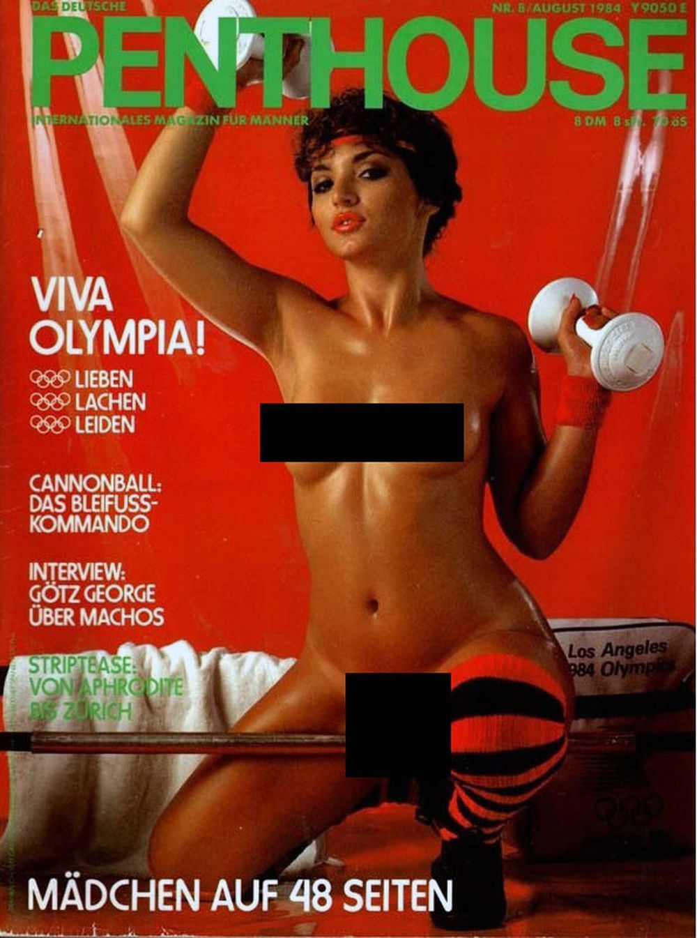 Penthouse Magazin Deutschland 1984-08 Iva Olympia Götz George
