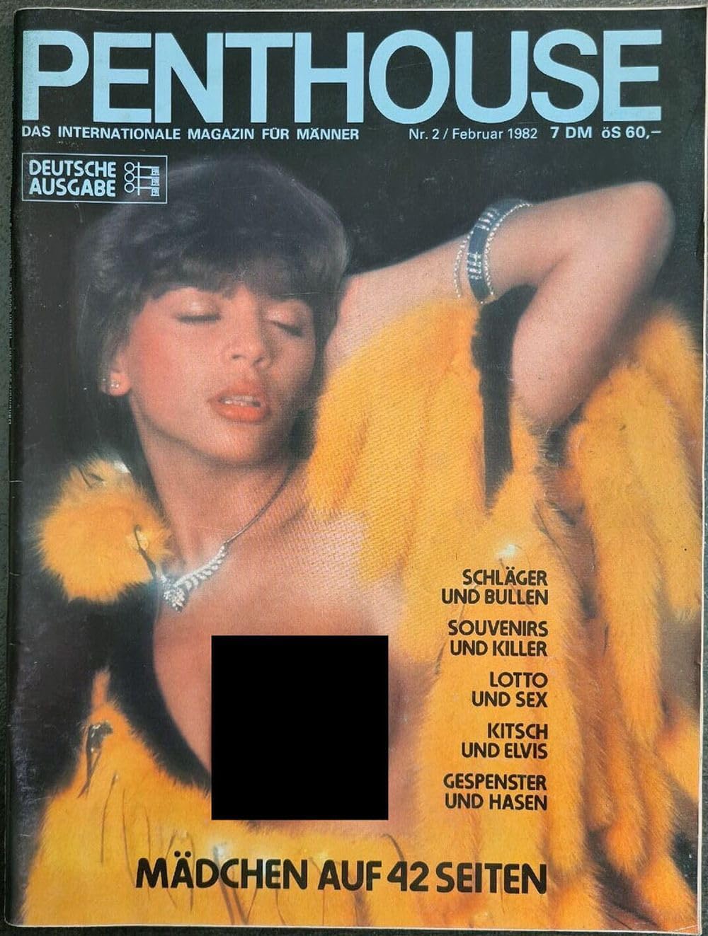 Penthouse Magazin Deutschland 1982-02 Elvis