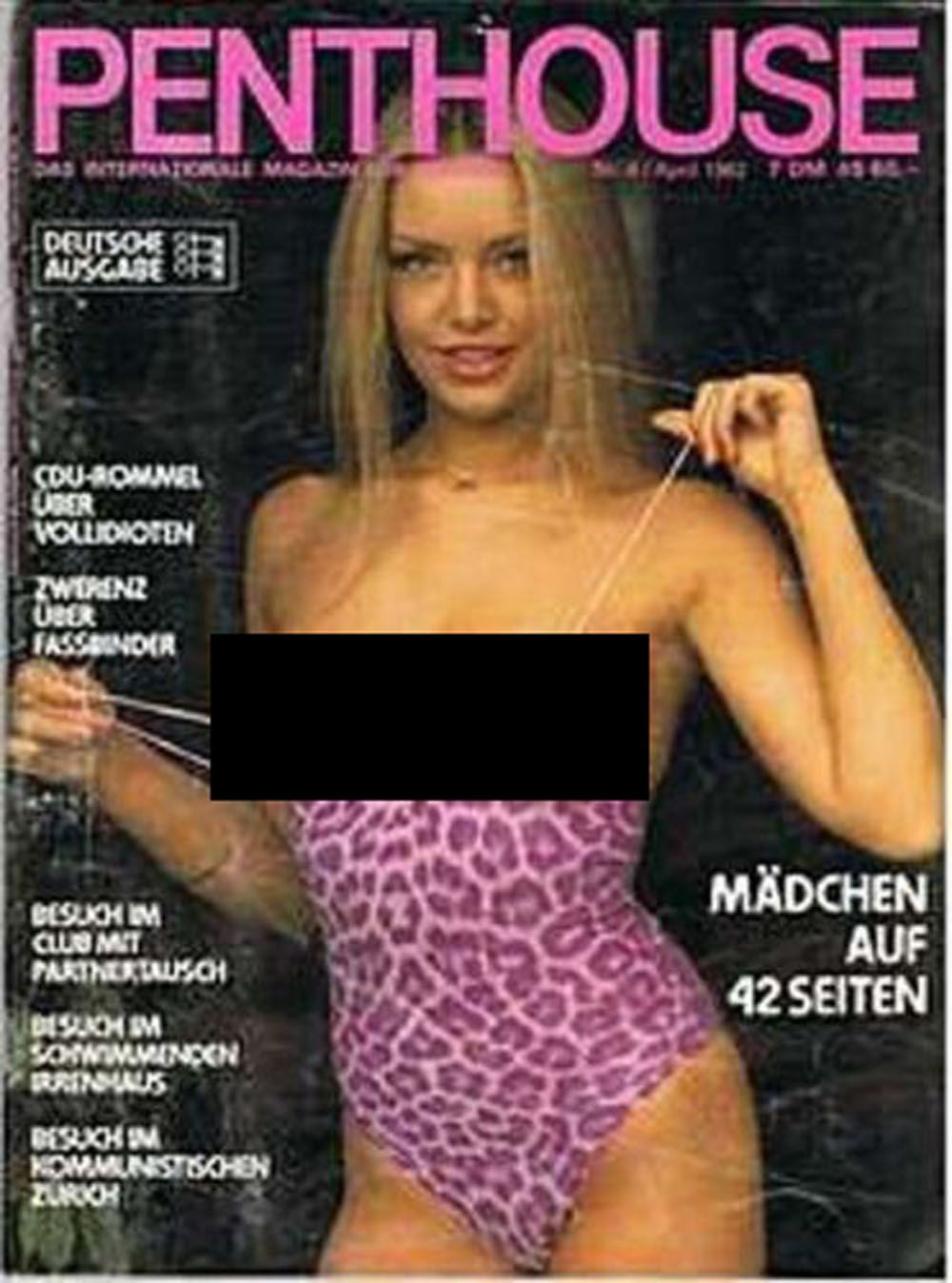 Penthouse Magazin Deutschland 1982-04 Zwerenz