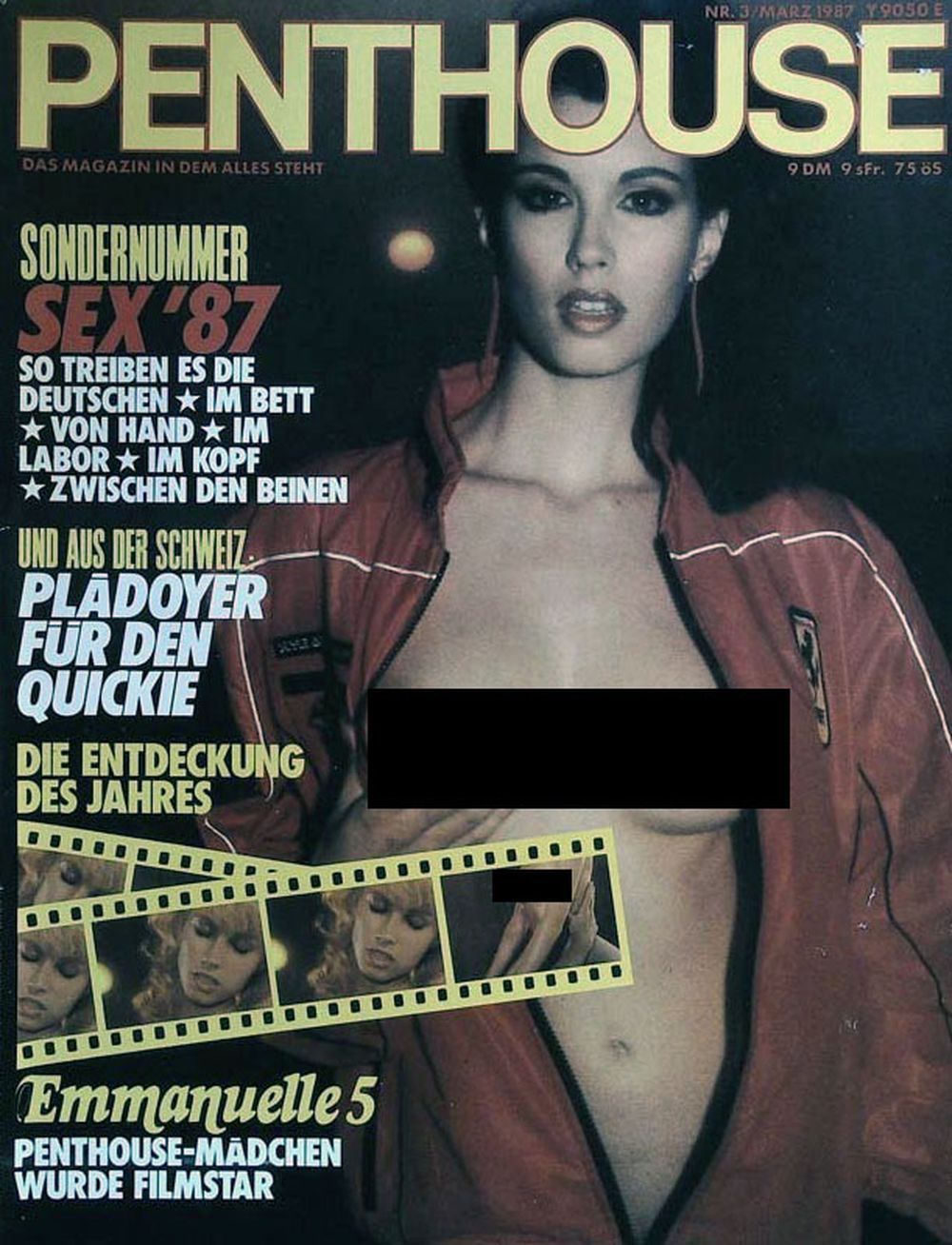 Penthouse Magazin Deutschland 1987-03 Monique Gabrielle Emmanuelle