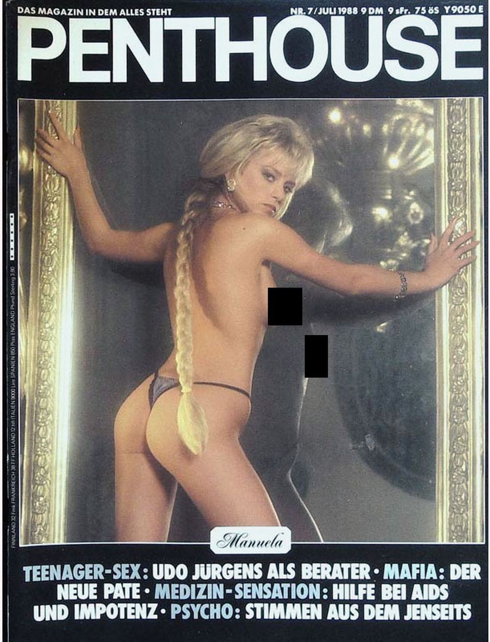 Penthouse Magazin Deutschland 1988-07 Manuela Udo Jürgens