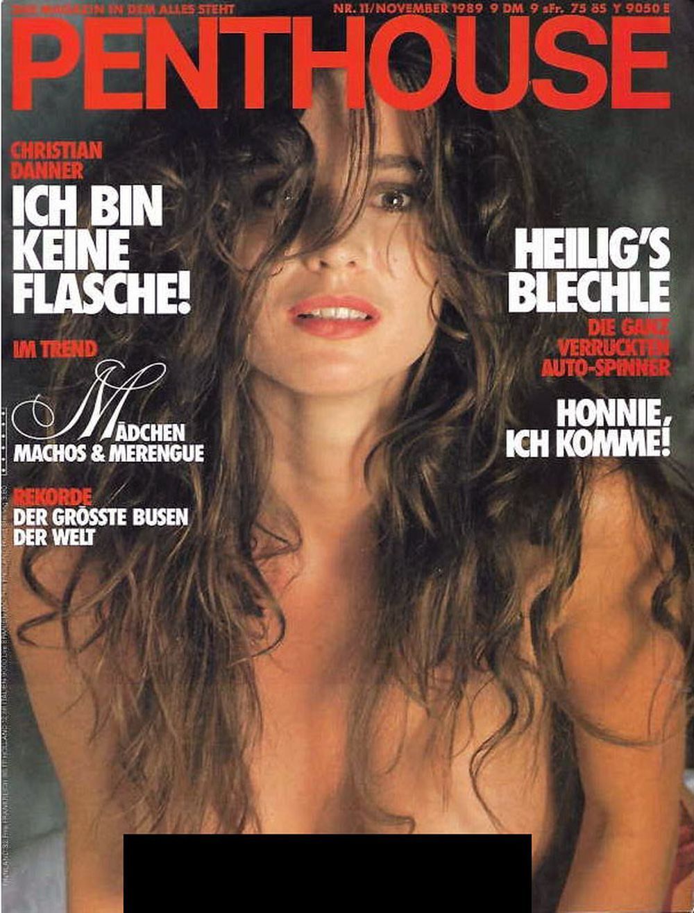 Penthouse Magazin Deutschland 1989-11 Manouk Van Der Meulen Christian Danner