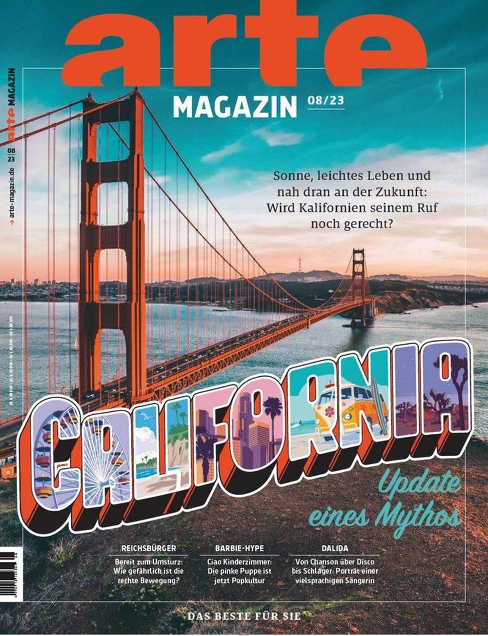 Arte Magazin Deutschland 2023-08 California Dream