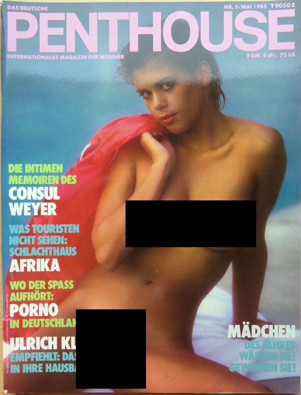 Penthouse Magazin Deutschland 1985-05 Tammi Benson Danuta Lato Marius Müller Westernhagen