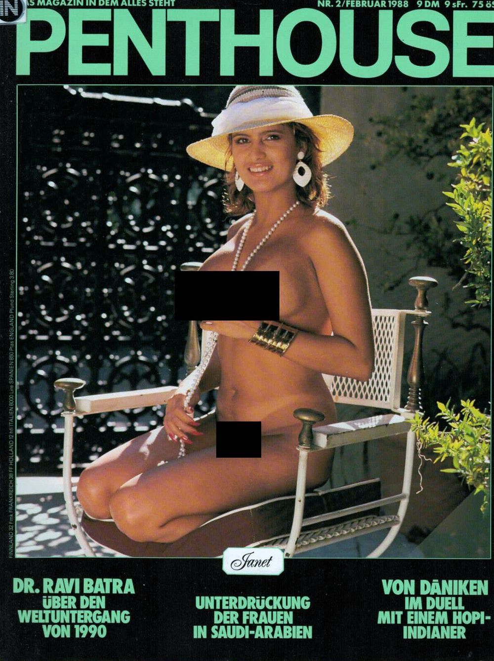 Penthouse Magazin Deutschland 1988-02 Janet Virgoblut Stephanie Adams Patrizia