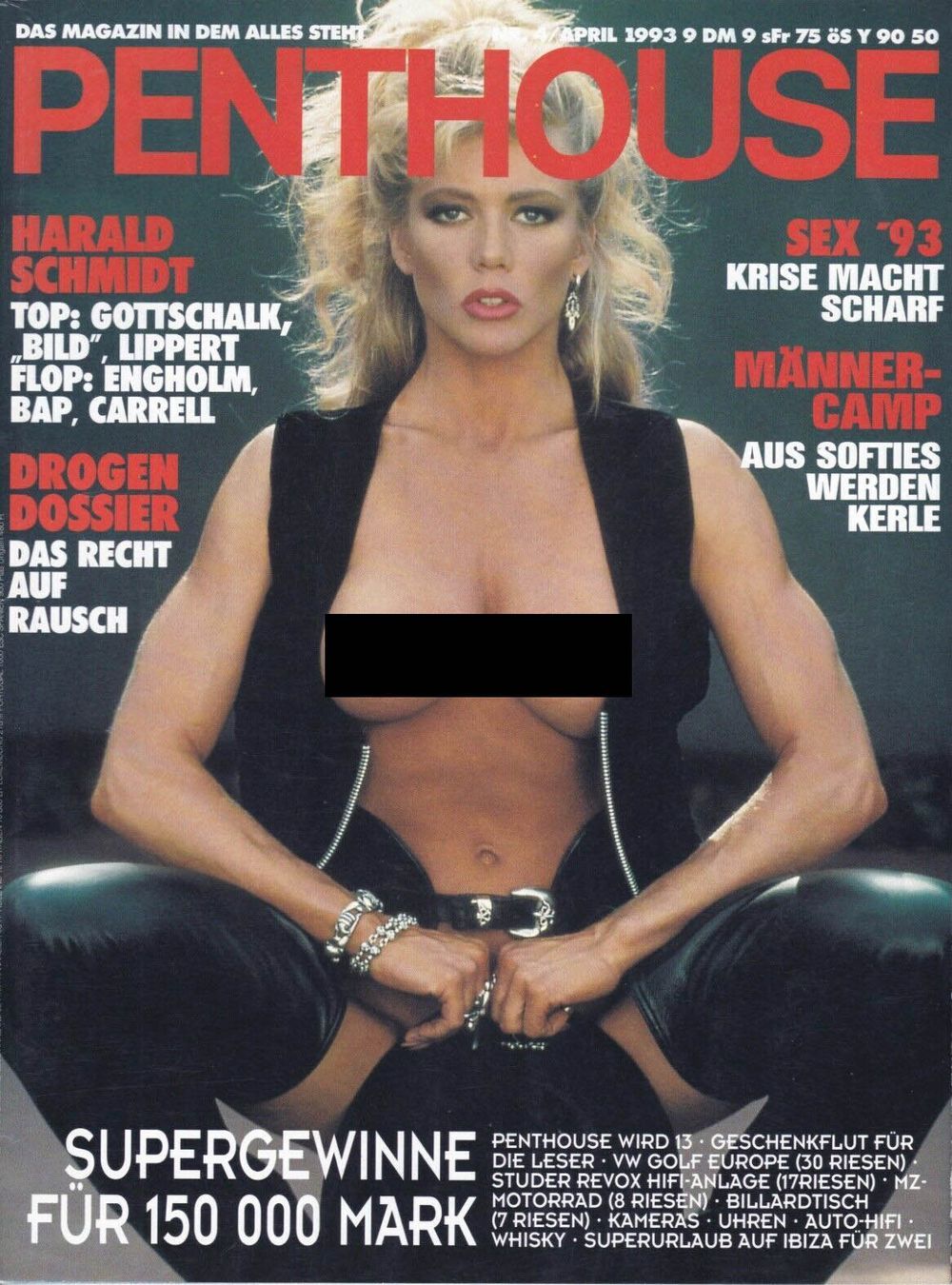 Penthouse Magazin Deutschland 1993-04 Annie Smith Julie Natalie Lenox Harald Schmidt