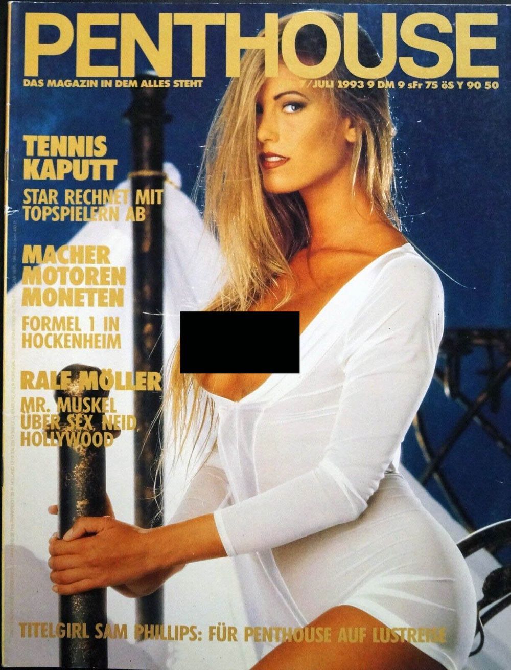 Penthouse Magazin Deutschland 1993-07 Sam Philips Gina La Marca Faith Mills Ralf Möller