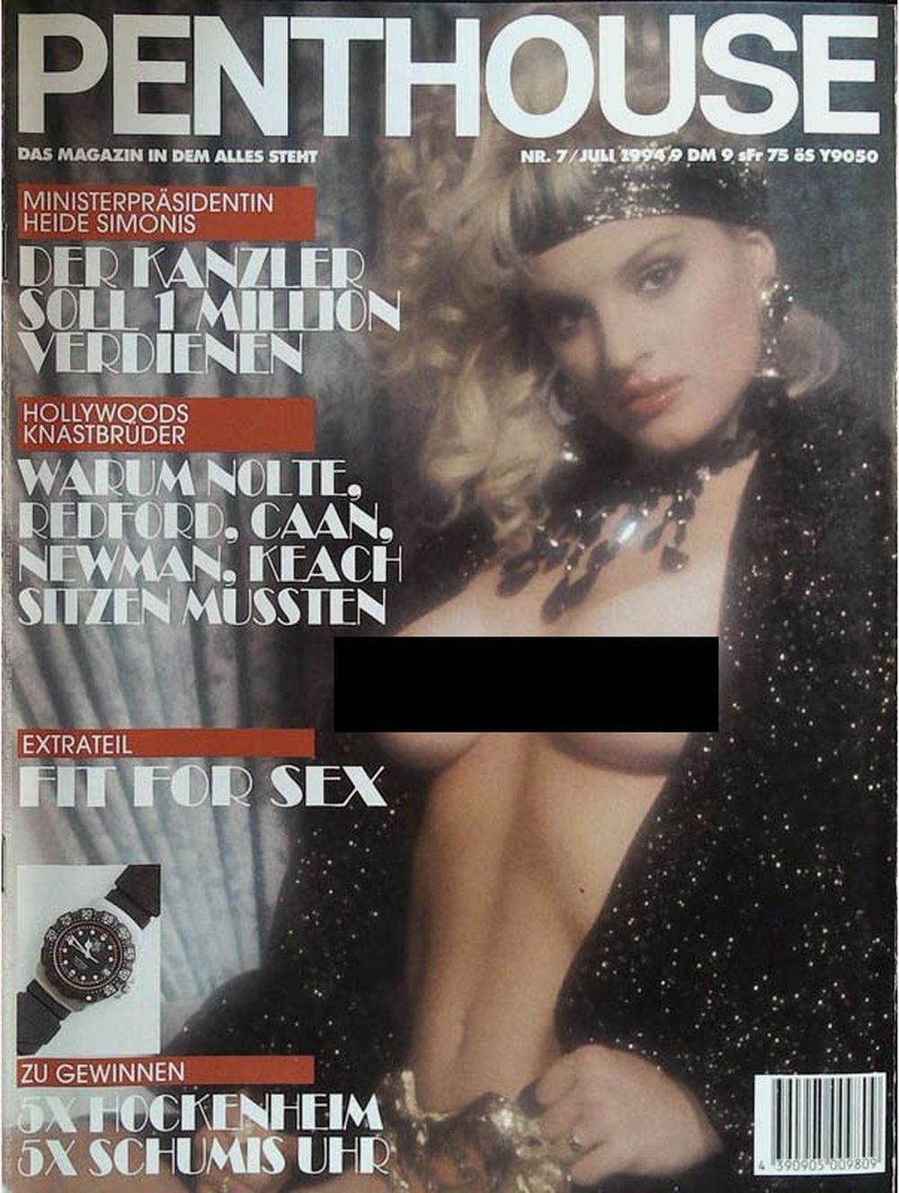 Penthouse Magazin Deutschland 1994-07 Shyla Nolte Redford Caan Newman Keach