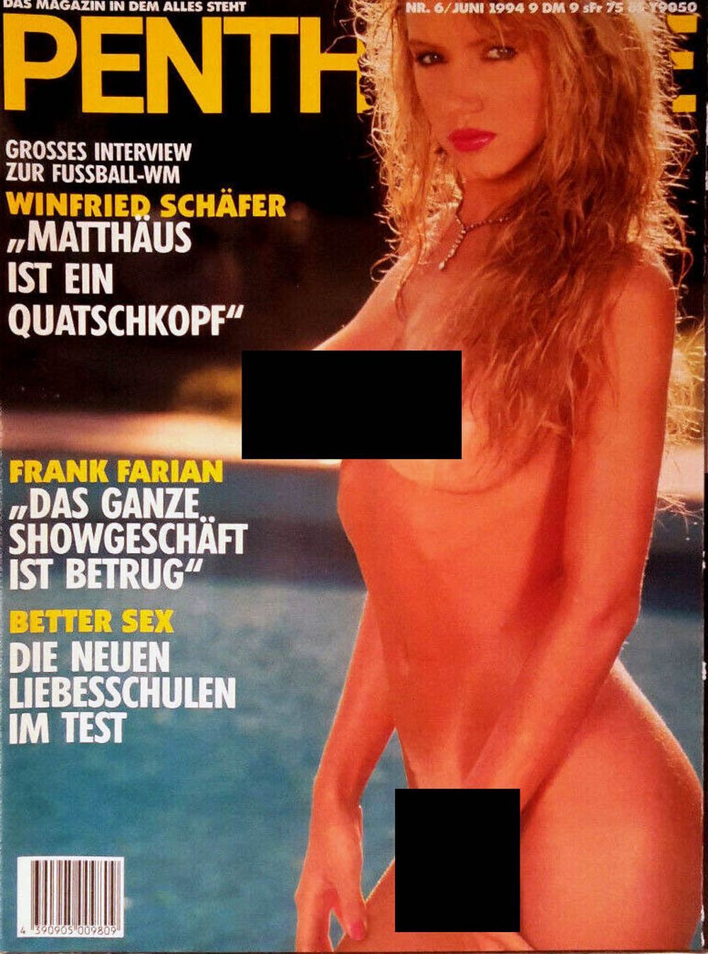 Penthouse Magazin Deutschland 1994-06 Angela Frank Farian Michelle
