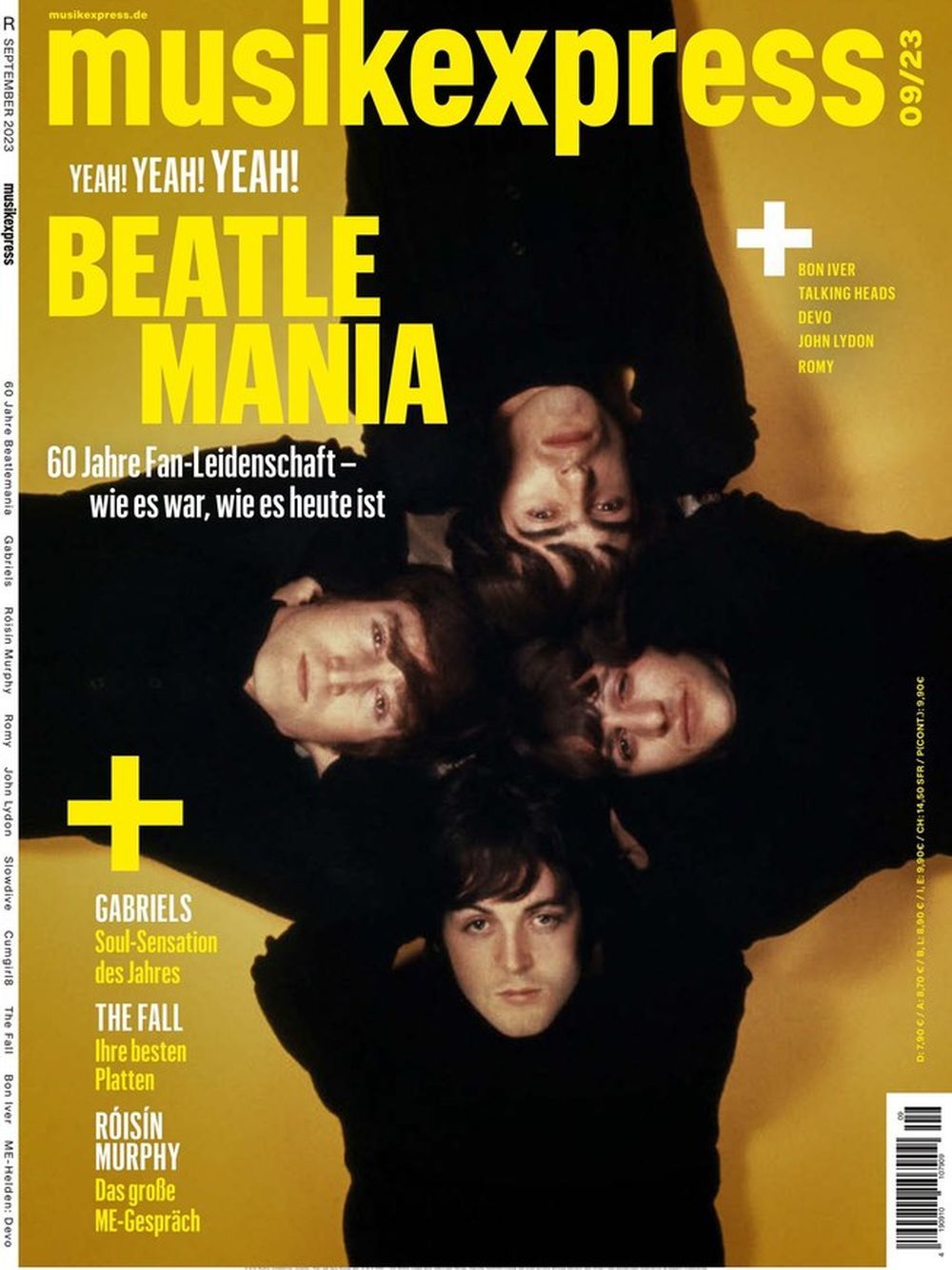 Musikexpress Magazin Deutschland 2023-09 The Beatles Gabriels The Fall Roísín Murphy
