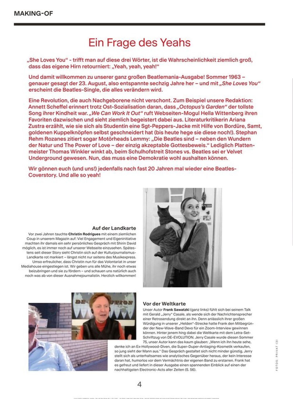 Musikexpress Magazin Deutschland 2023-09 The Beatles Gabriels The Fall Roísín Murphy