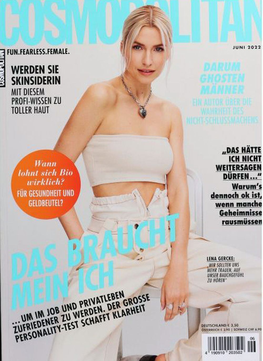 Cosmopolitan Magazin Deutschland 2022-06 Lena Gercke