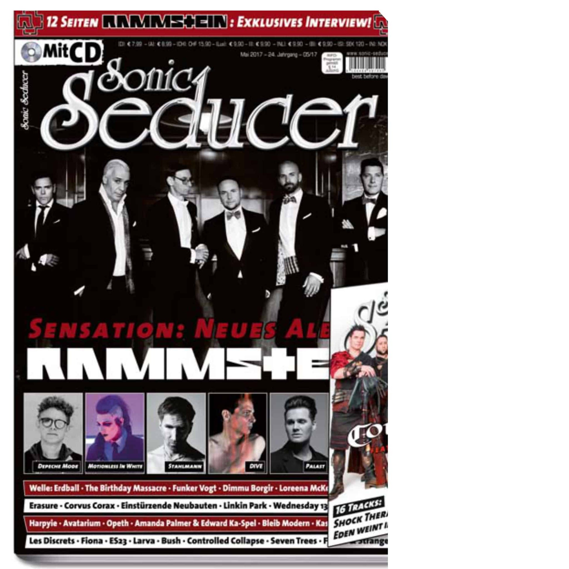Sonic Seducer Magazin Deutschland 2017-05 Rammstein Depeche Mode
