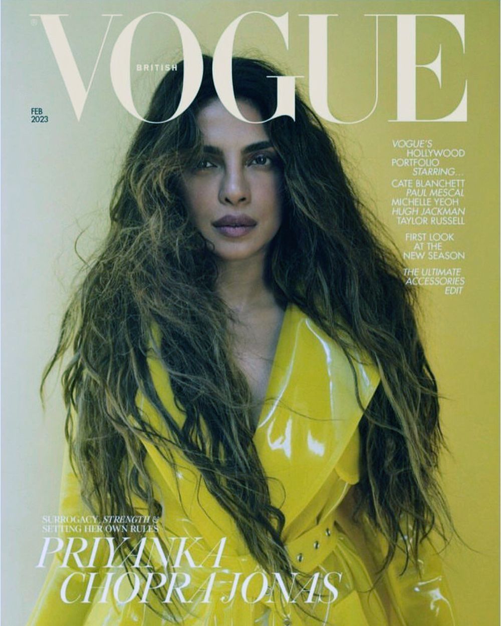 Vogue Magazin UK 2023-02 Priyanka Chopra Jonas