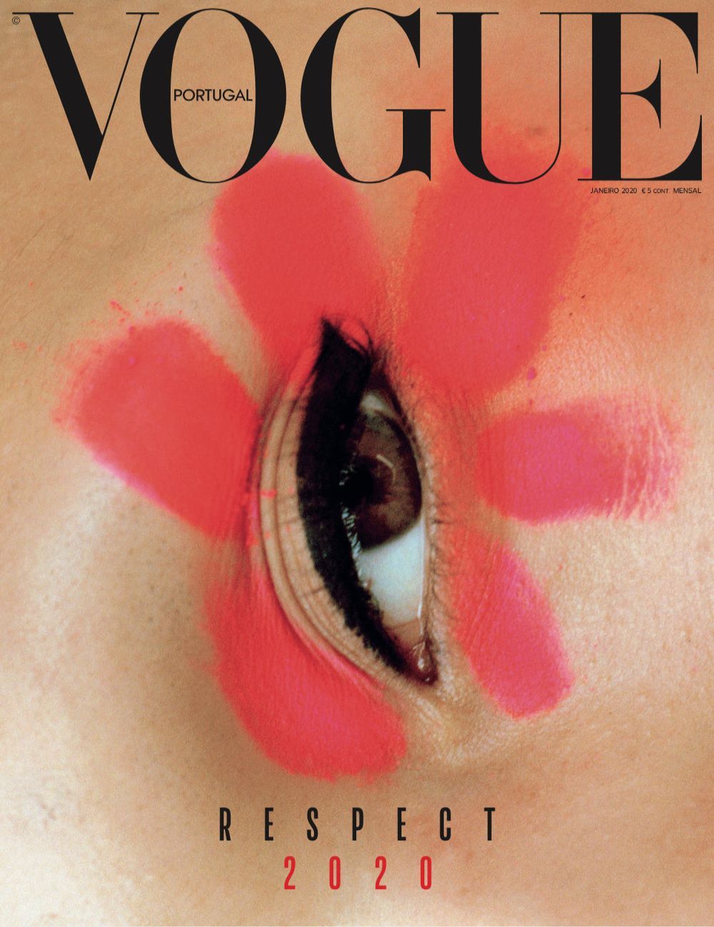 Vogue Magazin Portugal 2020-01 Jazzelle Zanaughtti